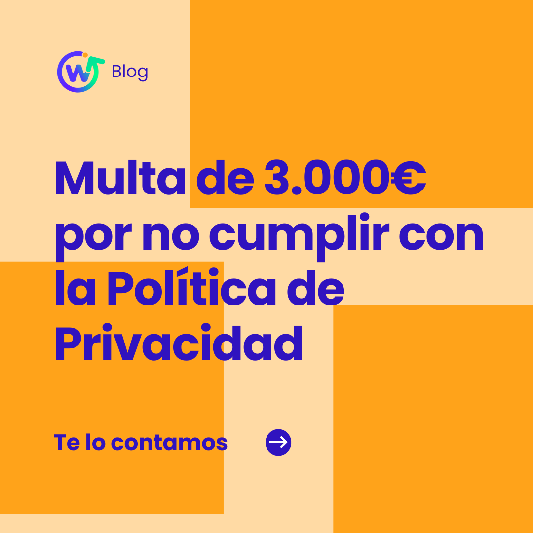 Nueva sanción por Política de Privacidad deficiente