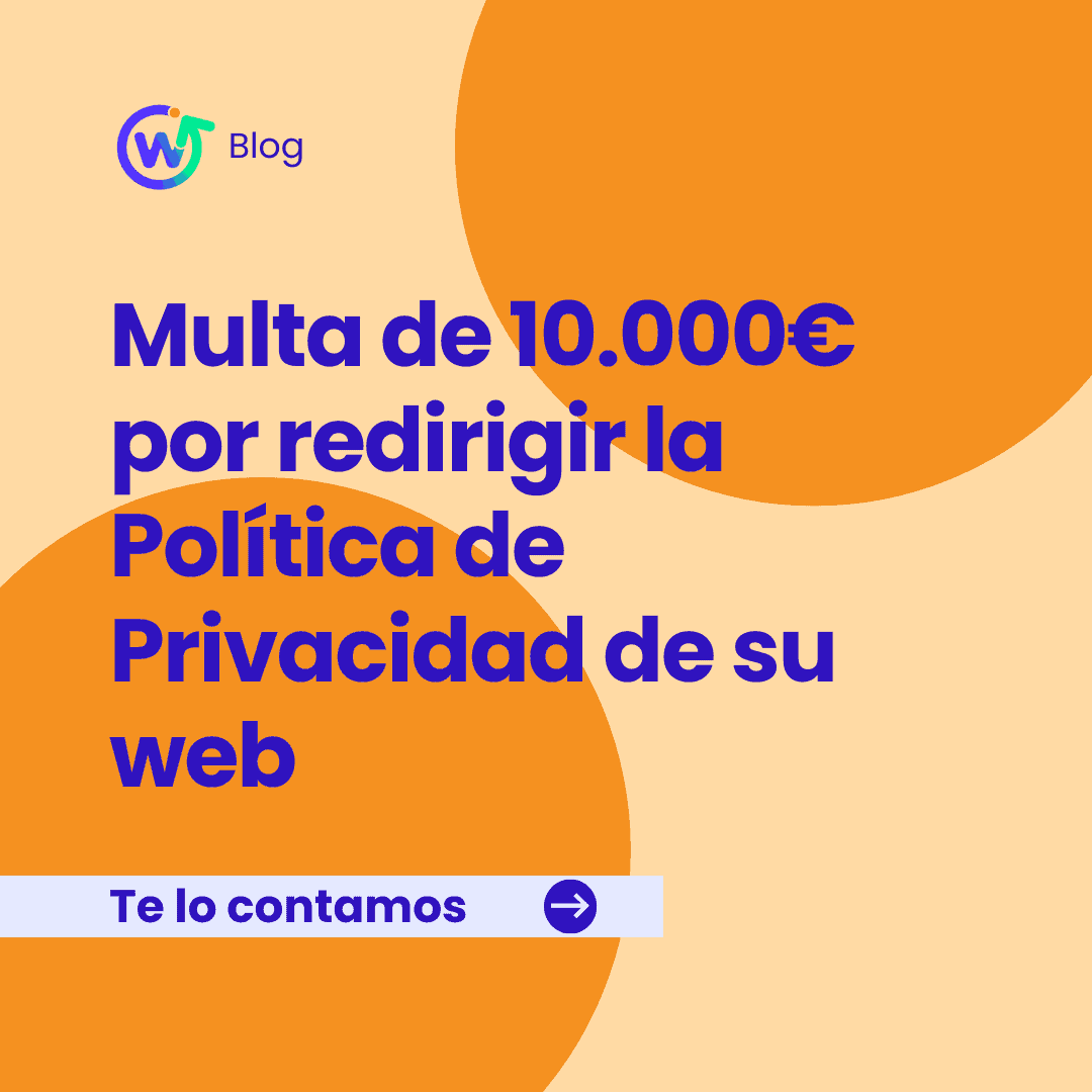 No tenía "Aviso Legal" visible y redirigia la "Política de Privacidad" a otra web