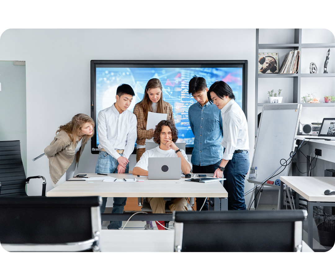 Personas Trabajando