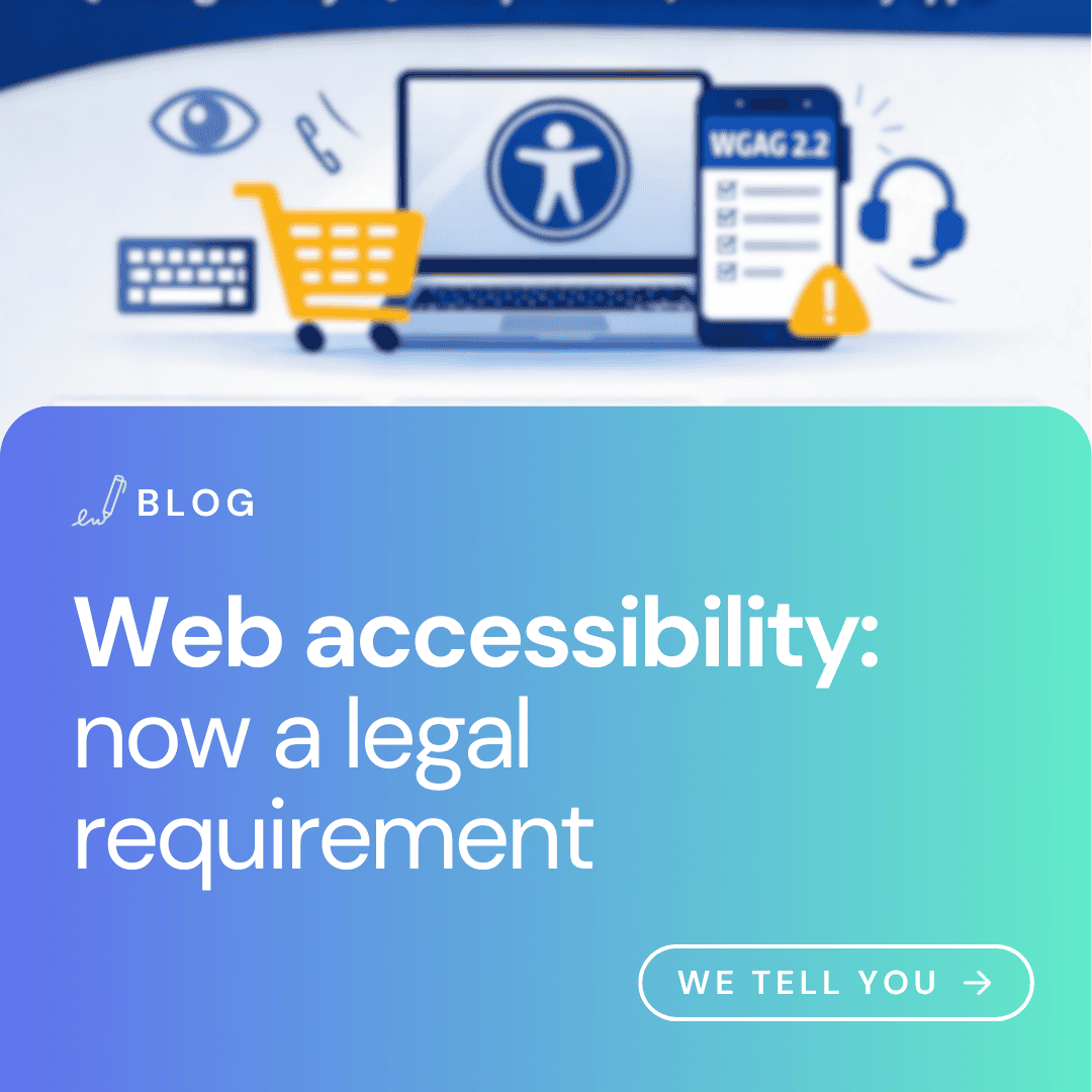 Web accessibility: now a legal requirement