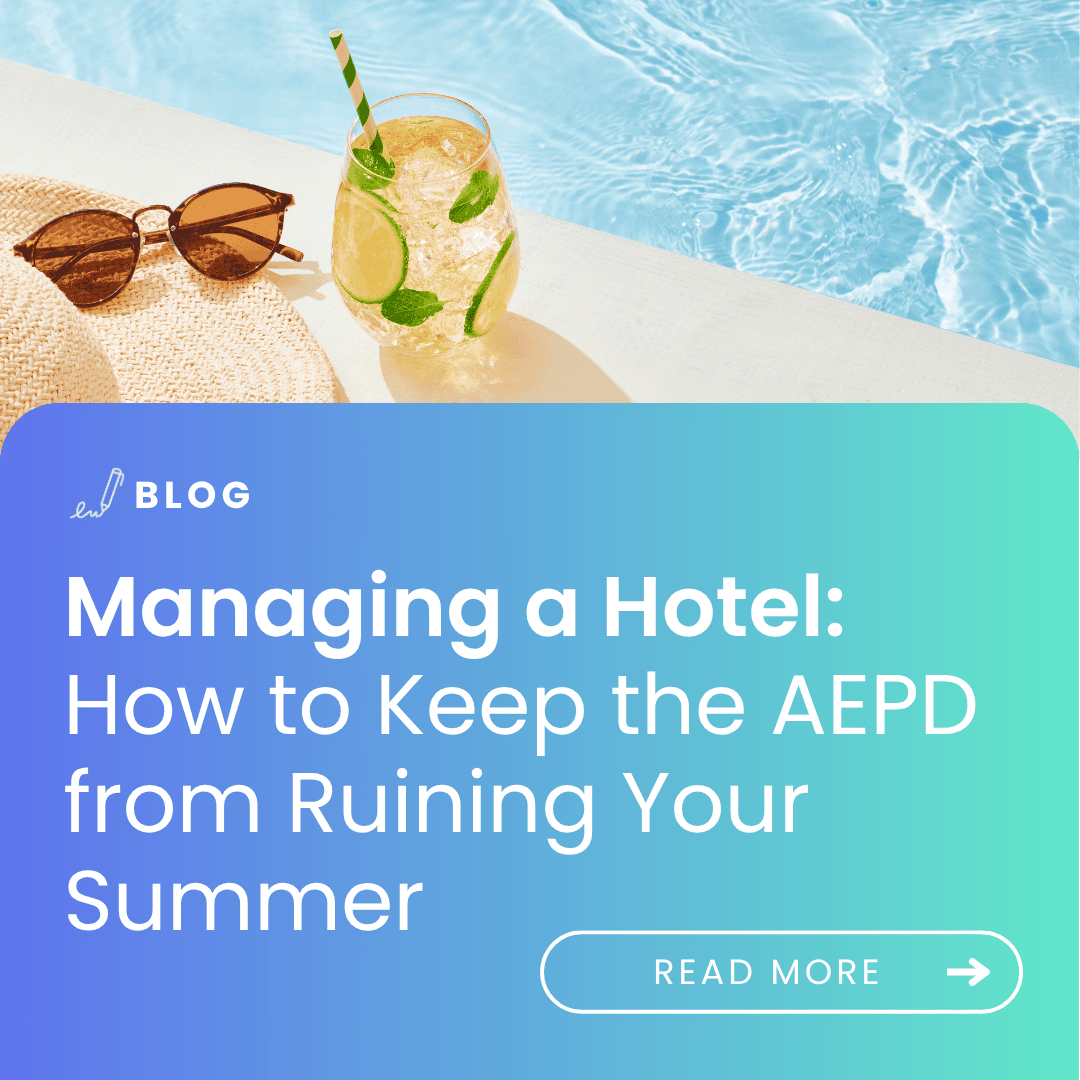 image with the article titlle: Managing a Hotel: How to Survive Summer Without the AEPD Ruining My Holidays
