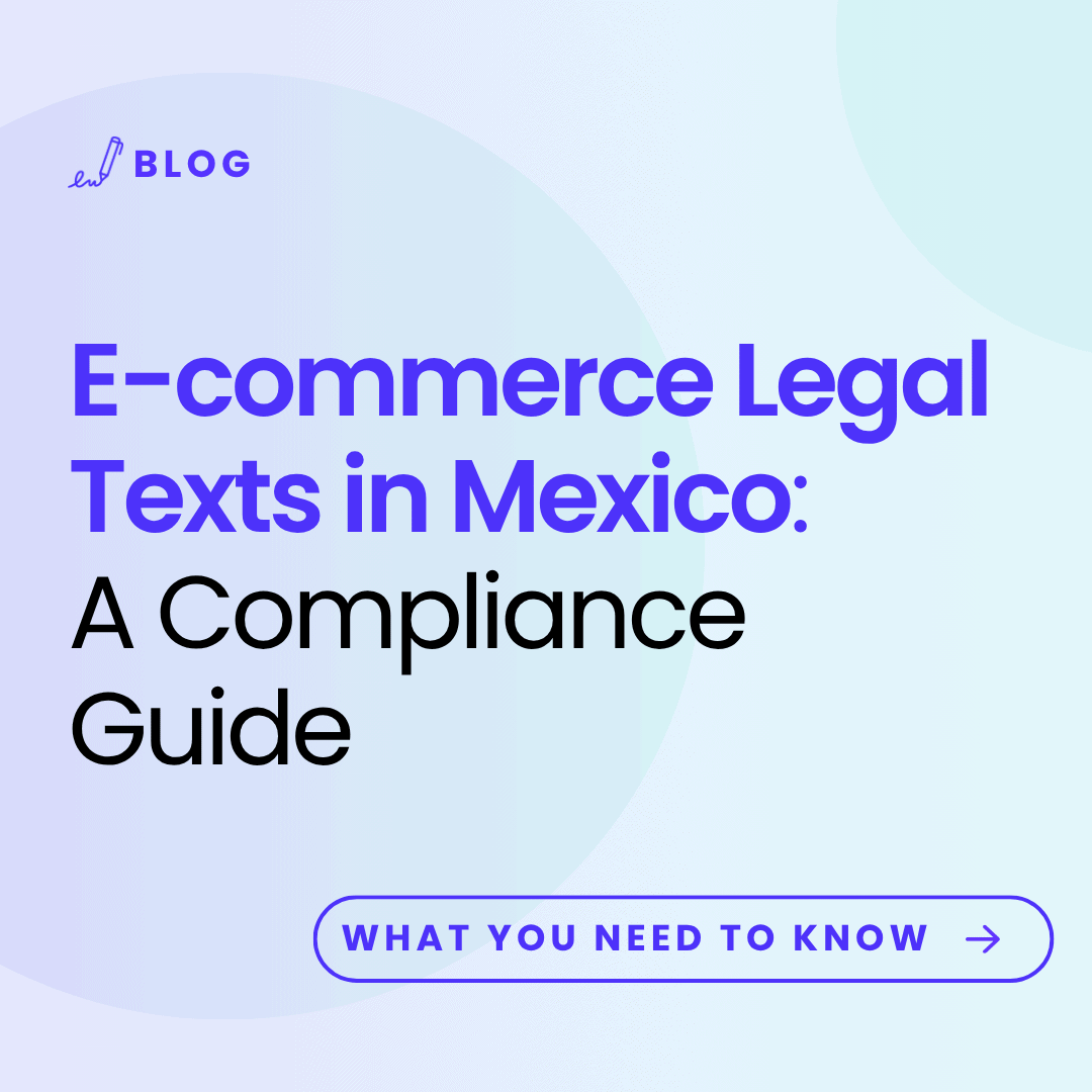 image with the article title: E-commerce Legal Texts in Mexico: A Compliance Guide