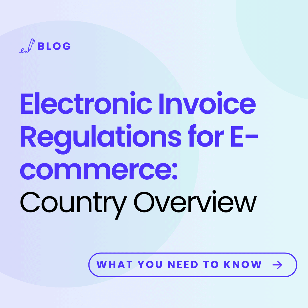 iamge with article title: Electronic Invoice Regulations for E-commerce: Country Overview